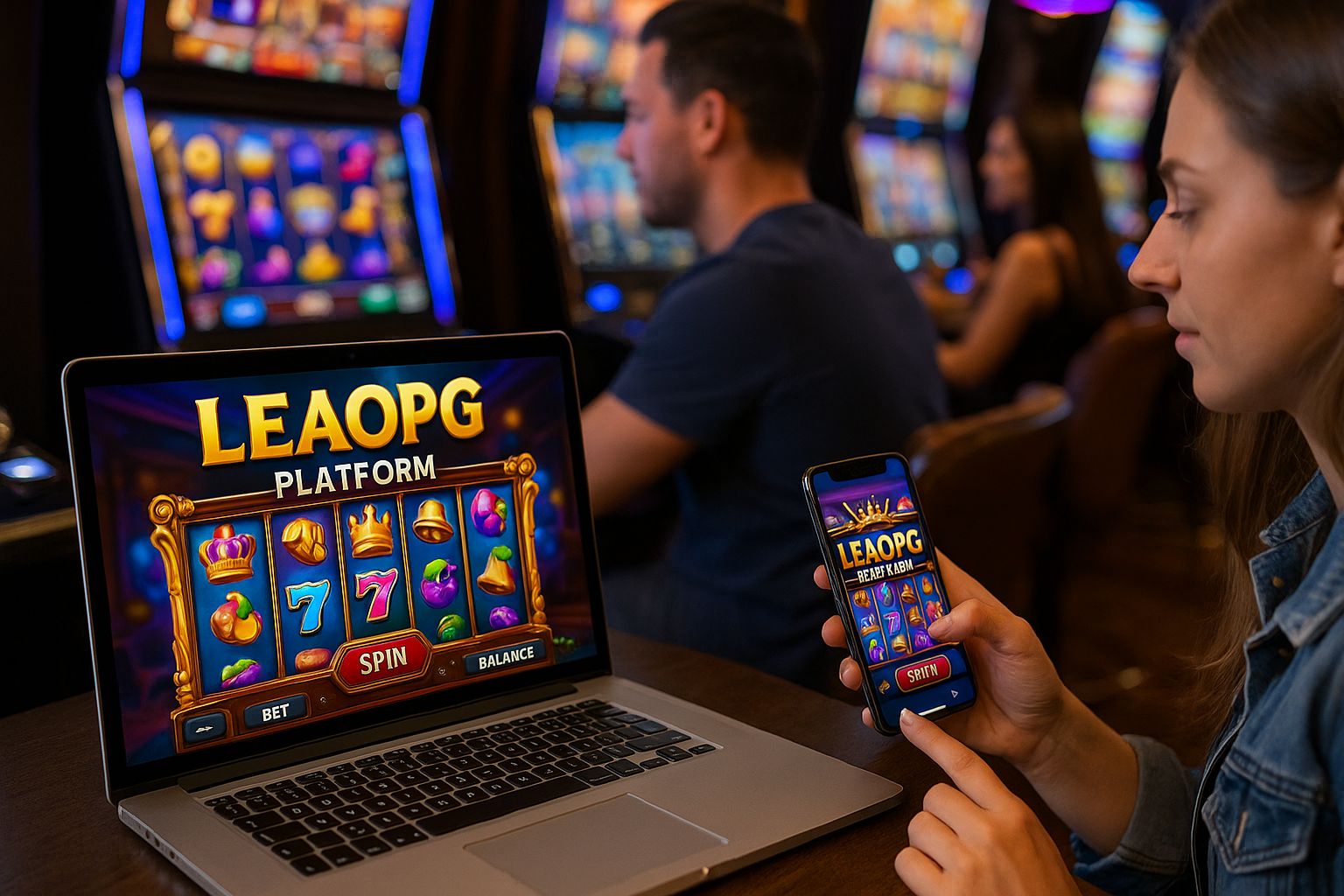 Jogos de Slot no Casino Online LEAOPG